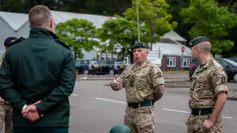 MOD Sjt Wayne Delahunty and L/Cpl Dan Ellis