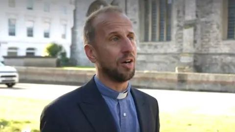 The Bishop of Plymouth, the Reverend Prebendary James Grier