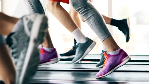 Getty Images People at the gym