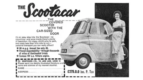 Leeds Museums Scootacar advert