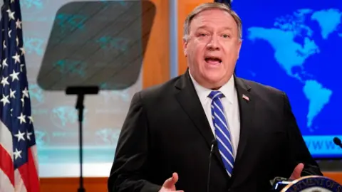 Getty Images Mike Pompeo, US secretary of state