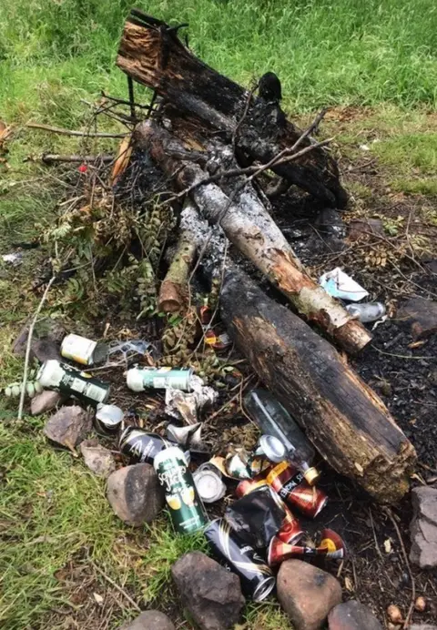 Pentland Hills Regional Park Fire