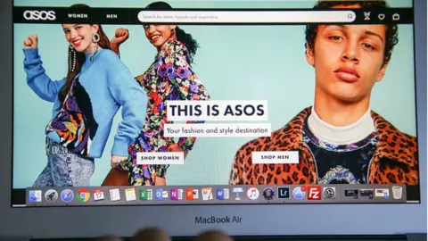 Getty Images Asos screen grab