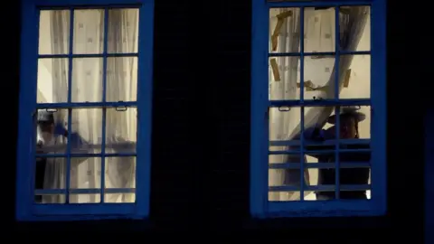 Synagogue window, Stamford Hill