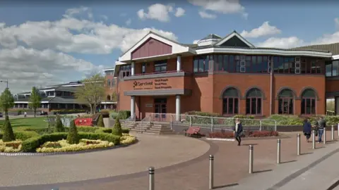 Google Sandwell council building