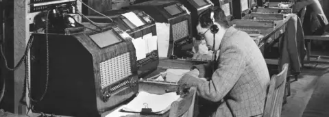 Interception hut at Caversham Park in 1943