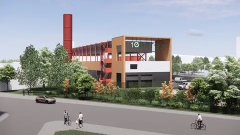 Bradford Energy Limited Artist impression of the low carbon energy centre