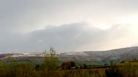 Charlie Herron snow on hills