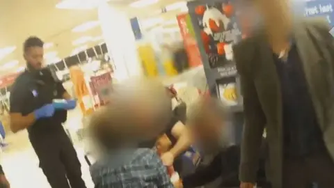 Avon and Somerset Police Still from body-worn camera