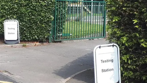 Stoke-on-Trent City Council Testing station in Normacot