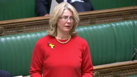 UK Parliament Anna Firth MP in the Commons