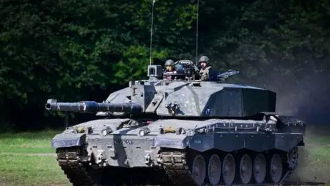 Getty Images Challenger 2 tank