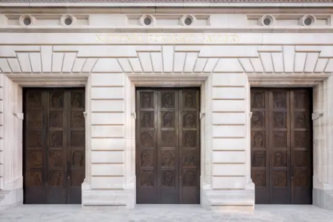 Nation Portrait Gallery The new doors designed by Tracey Emin