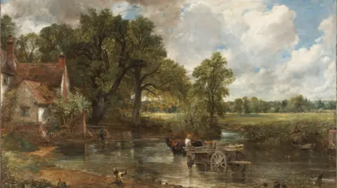 The National Gallery The Hay Wain by John Constable