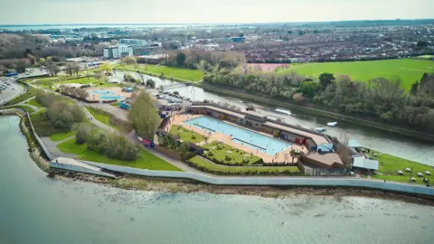 Hilsea Lido in Portsmouth