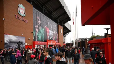 Matchday at Anfield in 2025
