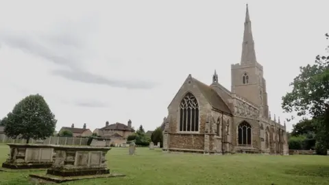 Brian Farmer/BBC Church and grounds