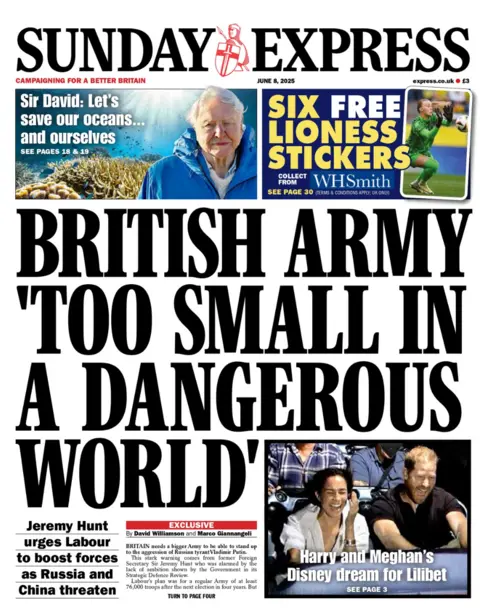  "British Army 'too small in a dangerous world'