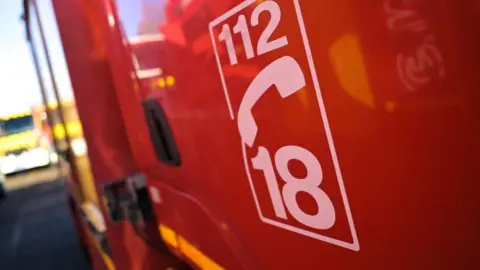AFP A French fire brigade truck