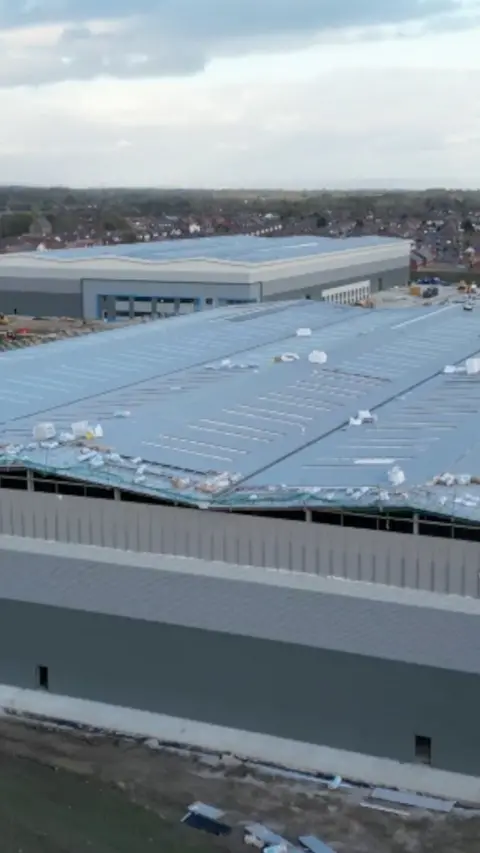 Astley Warehouses built next to residential area 