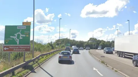 Google A38 Branston Interchange