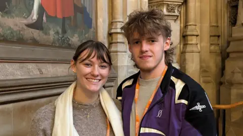 BBC Renton Fewster and Libby Robinson