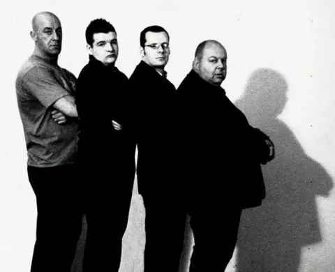 Quentin Reynolds Gary Little, Kevin Bridges, Quentin Reynolds and Patrick Rolink at Leicester Comedy Festival