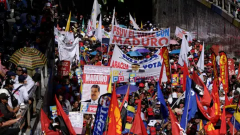 Reuters Pro-Maduro march in Caracas