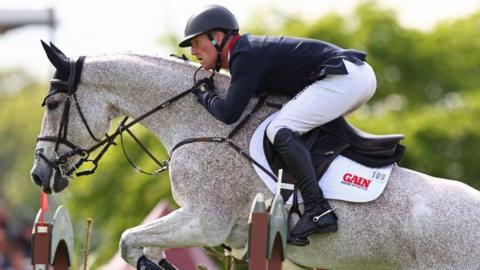 Britain's Oliver Townend riding Ballaghmor Class