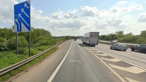 Google View of M6 Stafford