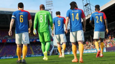 EA Sports AFC Richmond players in Fifa