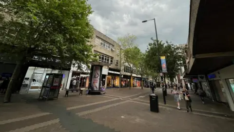 Steve Hubbard/BBC Northampton town centre