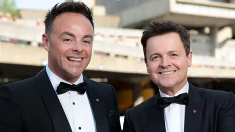 Ant McPartlin and Declan Donnelly attend the 2024 BAFTA Television Awards with P&O Cruises at The Royal Festival Hall on May 12, 2024 in London, England.
