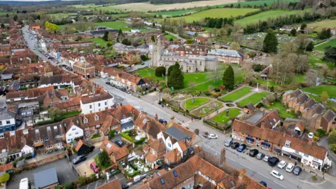 Getty Images Amersham aerial view