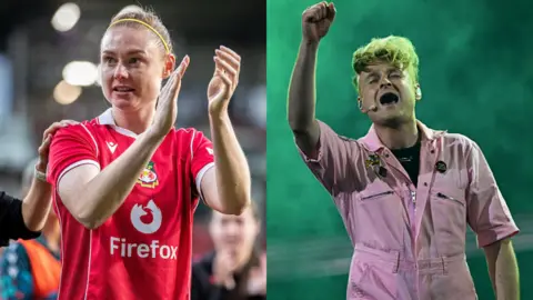 Jodie Bartle (left) and brother Sam Battle, aka Look Mum No Computer
