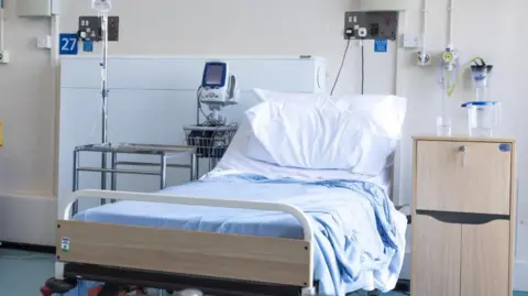 Getty Images An empty bed