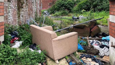 Fly tipping in Seaforth