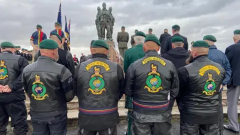 Royal Marines Commando Memorial event