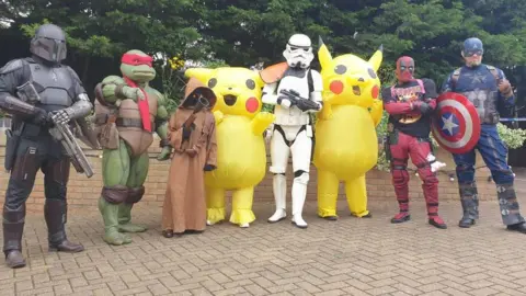 Steve Waterman-Gay Kent and Medway Cosplay Group