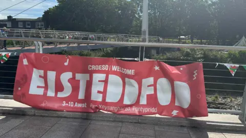 BBC Banner for The National Eisteddfod 