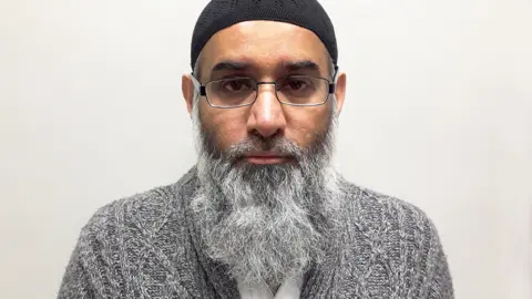 Metropolitan Police/PA Media Police picture of Anjem Choudary