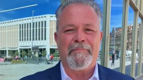 BBC/Tom Ingall Reform UK candidate David White