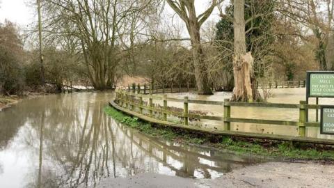 flooding in Suffolk