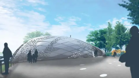 Highland Council Artist's impression of Hydro Ness