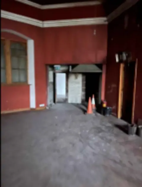 City of Edinburgh Council A general view of the inside of the monastery from the planning application