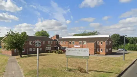 The care home in Allenton