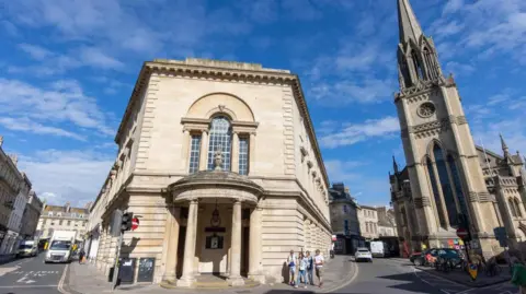 The old post office, where Bath and North East Somerset Council plans to move the Fashion Museum