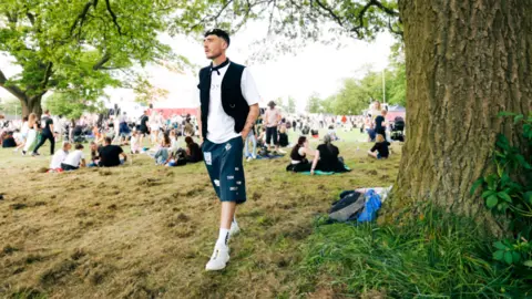 BBC/Kian Boyle Jarki Monno at Radio 1's Big Weekend