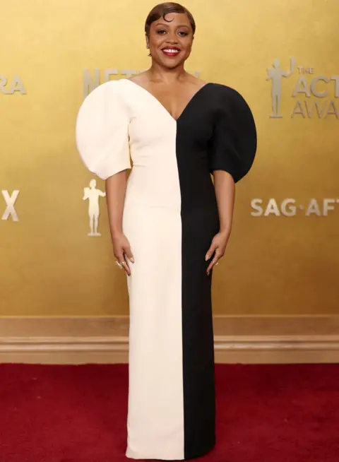 Getty Images Quinta Brunson attends the 32nd Annual Actor Awards at Shrine Auditorium and Expo Hall on March 01, 2026 in Los Angeles, California