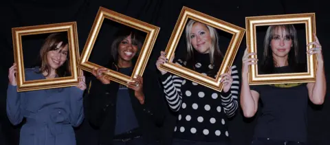 PA Media All Saints in 2007 (L-R): Melanie Blatt, Shaznay Lewis, Nicole Appleton and Natalie Appleton